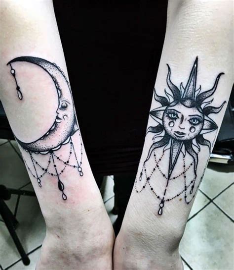 100 Sonne und Mond Tattoos – Symbolik, Bedeutung.